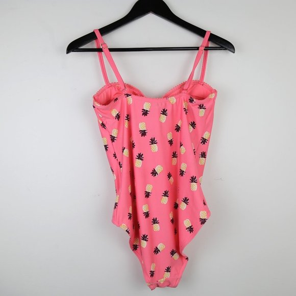 Kate Spade Apricot Sorbet Laniakea Beach One Piece Swimsuit Size Large - Picture 5 of 10